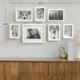 thumbnail image 4 of Boba 7pc White Gallery Picture Frame Set, 4 of 10