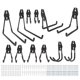 thumbnail image 2 of Ganchos de Garaje Colgador de Garaje de Montaje en Pared Organizador de Garaje Suministros de Garaje para Herramientas Eléctricas Escaleras Artículos a Granel Negro ANGGREK Otros, 2 of 8