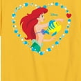 thumbnail image 3 of Disney Princess - Ariel - Heart - Valentine's Day - Youth Short Sleeve Graphic T-Shirt, 3 of 4