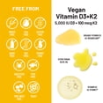 thumbnail image 6 of NatureWise Vegan Vitamin D3 5000IU + K2 Organic Olive Oil - 60 Softgels[60-Day Supply], 6 of 12