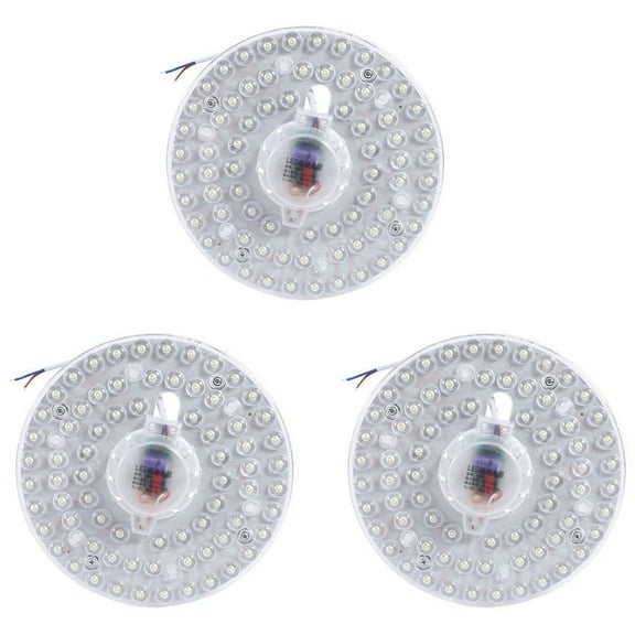3X LED Ceiling Light Module 36W Round High Brightness Lighting Indoor Ceiling Light Cold White