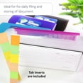thumbnail image 3 of BAZIC Expanding File Folder 13 Pockets Coupon Size Envelopes, 4-Pack, 3 of 7