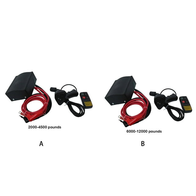 VONKY 3PCS Electric Winch Remote Control Controller Winch Remote Control Remote Controller Handheld 6000LB-12000LB