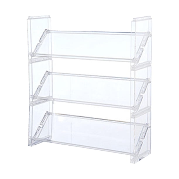 Organizador de maquillaje transparente Strade Fareast Limited soporte multiusos 3 niveles M