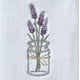 thumbnail image 4 of Toalla de Mano de Lavanda (Paquete de 2), Color Blanco, 16 x 25 Pulgadas, 4 of 5