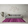 thumbnail image 3 of Ahgly Company Indoor Square Oriental Pink Modern Area Rugs, 6' Square, 3 of 4