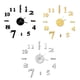 thumbnail image 5 of leyfeng Reloj de pared DIY, reloj de pared con espejo sin marco, pegatinas de pared silenciosas grandes para sala de estar y hogar, 5 of 8