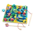 thumbnail image 2 of de Pesca Magnética de Montessori Preschool Tablero Early Educational Juguetes Puzzle Maze Actividad de Cumpleaños de Navidad Tráfico Hugo Number Puzzle Board, 2 of 9