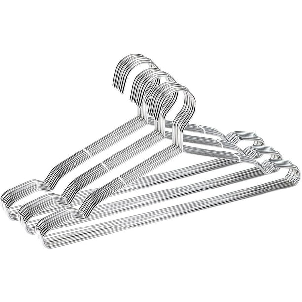 Wire Coat Hangers Strong Heavy Duty Stainless Steel Metal Hanger 10 20