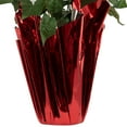 thumbnail image 5 of Northlight Artificial Christmas Poinsettia in Wrapped Base - 26" - White, 5 of 6