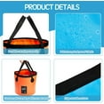 thumbnail image 3 of 3 Pcs 5 Gallon Collapsible Bucket Set with Handles for Camping Fishing Hiking - Portable Foldable Water Container, 3 of 6