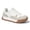 White/Grey, variant on Comfort Retro Color Blocked Sneakers Fashion Casual Shoes,White&Green,Womens