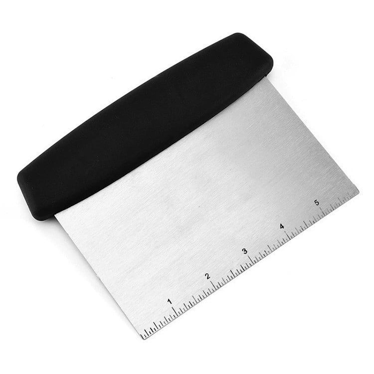 3PCS Griddle Scraper Set, Stainless Steel Metal Spatula and Scraper for Blackstone, Flat Top Grill Accessories