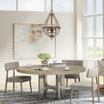 thumbnail image 5 of LNC 4-Light Farmhouse Chandelier Kitchen Island Light,Distressed Wood & Bronze, 5 of 12