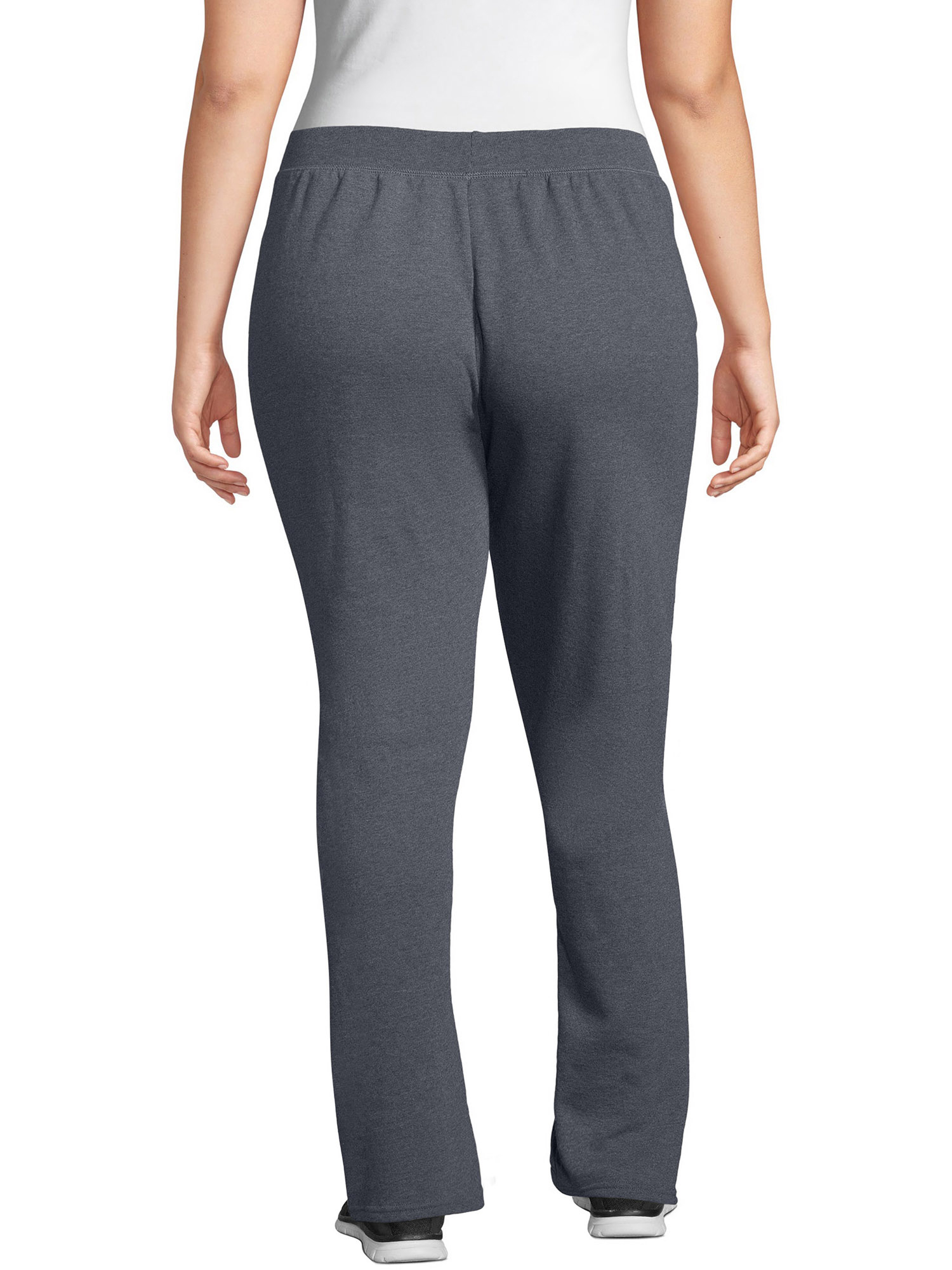 JMS by Hanes Women's Plus Size Fleece Sweatpants (Also Petite Sizes) - image 3 of 6