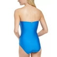 thumbnail image 2 of Calvin Klein Molded Split Cup Tummy Control One-Piece Swimsuit Aegean Blue Shimmer 8, 2 of 2