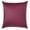Burgundy Merlot, variant on 18"x18" Throw Pillowcases (Cover Only) - 85/15 Nylon, Spandex - Luxurious, Silky, Stretchy & Soft - 1Pcs Solid Color - A Perfect Choice for Couch Chairs Sofa Bed Adult or Kids Bedroom, White