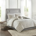 thumbnail image 5 of Home Essence Alicia 4 Piece Embroidered Cotton Reversible Duvet Cover Set, 5 of 22