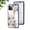 White Flower Bush, variant on Case for iPhone 12 Pro, Slim Glass Case with Soft TPU Shockproof Ring Stand Flower Pattern Design Stylish Protective Cover for iPhone 12 Pro 6.1-Inch,Gardenias