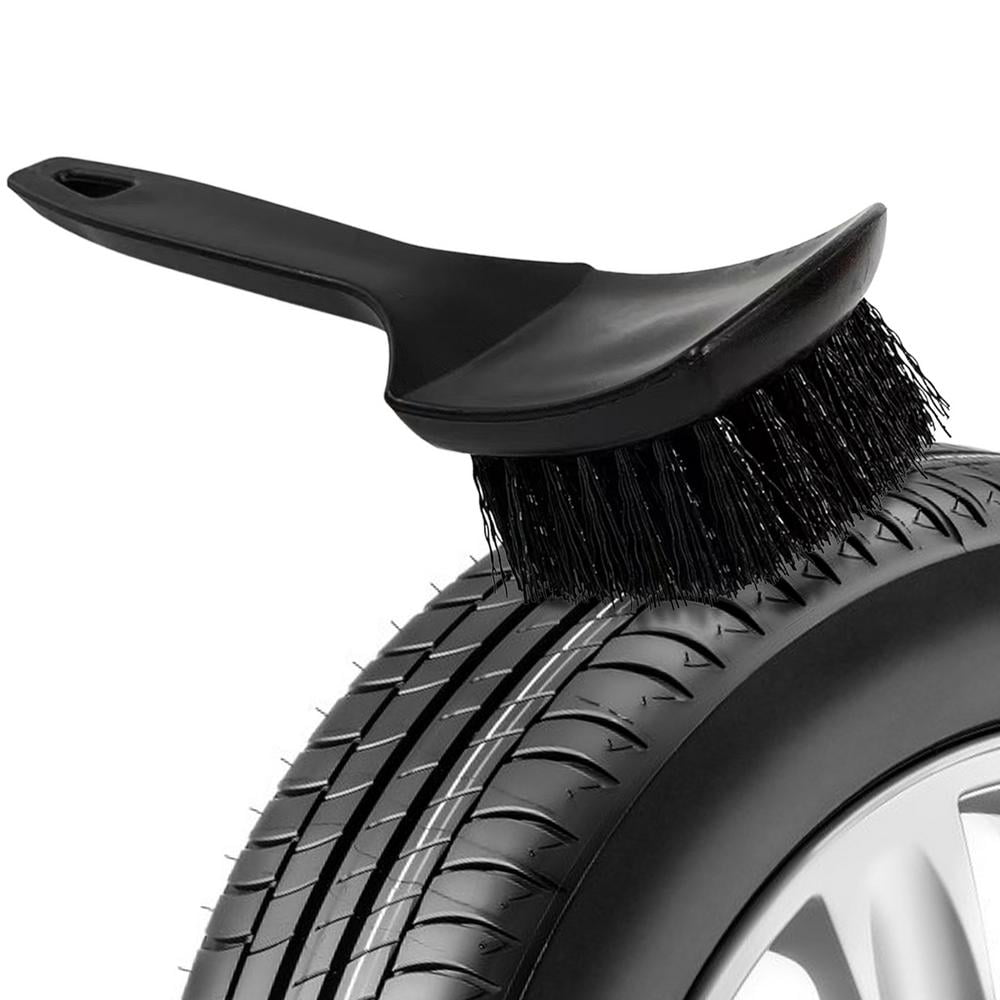 Auto Tire Rim Brush Car Wash Equipment for Tire Cleaning Short