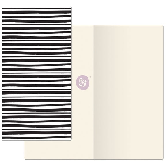 Prima Traveler's Journal Refill Notebook 32/Sheets-Inkie W/Ivory Paper