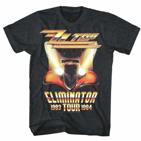 Zz Top Music Eliminator Tour Adult Short Sleeve T Shirt