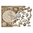thumbnail image 2 of Antique World Map, 2 of 5