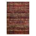 thumbnail image 3 of Unique Loom Saturn Collection Area Rug - Relay (10' x 14' 1" Rectangle Burgundy/Cream), 3 of 7
