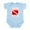 Sky Blue, variant on CafePress - Daddy Dives SCUBA Diving Infant Bodysu - Baby Light Bodysuit, Size Newborn - 24 Months