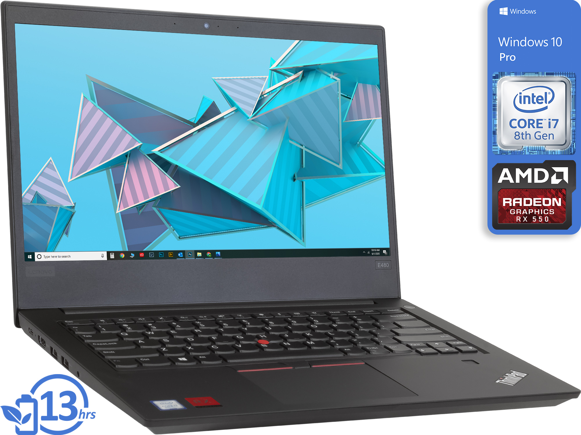 Lenovo E480 ノートPC Lenovo ThinkPad E480 Gaming Notebook, 14
