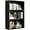 Black-1, variant on ALISENED 3 Tiers Open Shelf Bookcase, Stylish and Functional Bookshelf, Storage Organizer Shelving for Home, Office, Living Room, White
