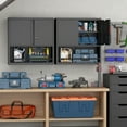 thumbnail image 3 of Marcree Garage Wall Cabinet,Lockable Storage Cabinet with Adjustable Shelf,Metal Locking Wall Cabinets for Garage,Warehouse,Office,Black, 3 of 9