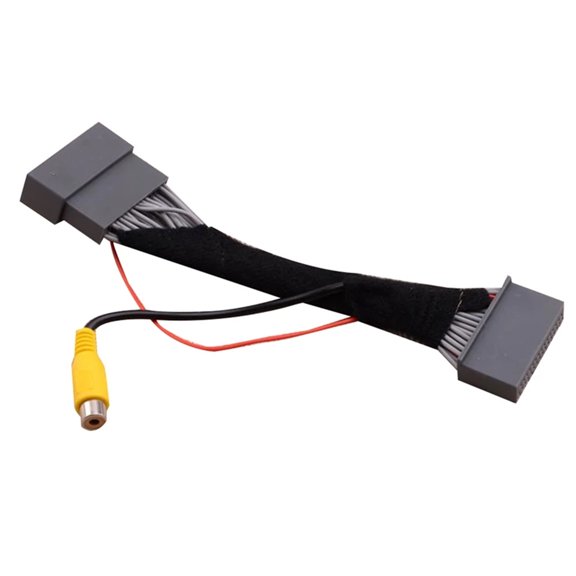 Replacement Auto Accessory Rear View Camera Adapter Wire for 2012-2016 Reverse Camera Adapter Video Connector