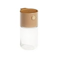 thumbnail image 1 of Qiopertar Poivre Shaker quantitative Push condiments bouteille cuisine Solid Control avec bouchon condiments bouteille cuisine condiments pot distributeur bouteille, 1 of 2