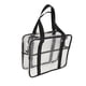 thumbnail image 1 of Bolso De Hombro Transparente, Bolso Transparente Impermeable De Gran Capacidad, Costuras De Tela Reforzadas Para Viajes, 1 of 7