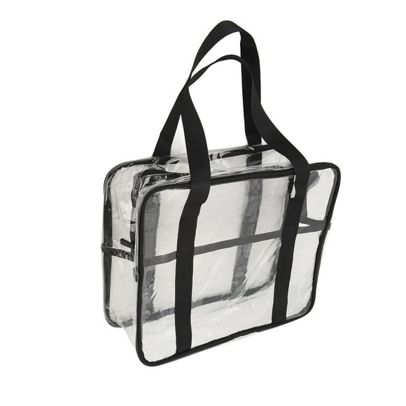 Bolso De Hombro Transparente, Bolso Transparente Impermeable De Gran Capacidad, Costuras De Tela Reforzadas Para Viajes