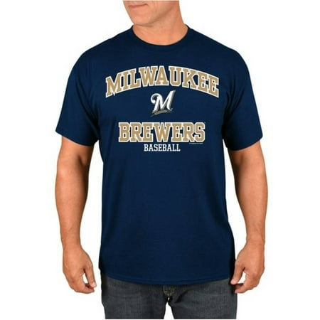 MLB Milwaukee Brewers Men's High Praise T-Shirt (Best Neighborhoods In Milwaukee)