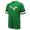 thumbnail image 2 of Men's Majestic Threads Saquon Barkley Kelly Green Philadelphia Eagles Name & Number Oversized T-Shirt, 2 of 3