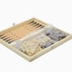thumbnail image 2 of Wooden Foldable 3 in 1 Chess Backgammon Wooden Board Folding 34x34cm, 2 of 4
