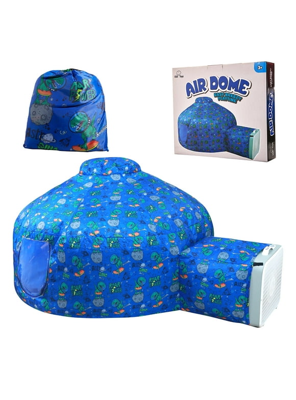 USA Toyz Air Dome Inflatable Indoor Polyester Play tent for Kids - Blue