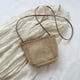 thumbnail image 1 of Bolsa De Hombro Bolso bandolera para mujer Bolsos de mensajero de flores de verano Bolso de paja de playa informal simple Likrtyny Para Estrenar, 1 of 3