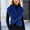 #0071-Blue, variant on TaTaai Women's Faux Fur Shawl Collar, Artificial Fur Wrap Scarf for Warm Winter Holiday Evening Wear