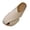 Khaki, variant on NOKIO Women's Wrapped Toe Sandals Summer Fashion V𝗂ntage Mule Slippers S𝗅ip On F𝗅a𝗍s L𝗈afers Cr𝗈𝗌𝗌 Strap Casual Sandles Soft Sloe Backless Shoes Lightweight Non-S𝗅ip Outdoor Slides