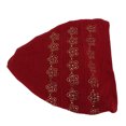 thumbnail image 5 of Hijab Musulmán: Sombrero Envolvente De Muselina Sari Hijab, Sombrero Elástico De Doble Capa con Perforación En Caliente De Flor De Ciruelo, Adecuado para Uso Diario Y Uso De Adoración(Rojo), 5 of 5