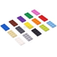 thumbnail image 3 of 2x4 Dots Base Plate 100PCS Building Blocks Bulk Parts Create Educational DIY MOC Bricks 3020 Compatible All Major Brand Blue, 3 of 6