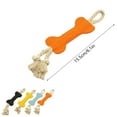 thumbnail image 3 of Pet Toy Dog ​​teething Bone Stick To Boredom Pet Chew Knot Toy Wear Training Dog, 3 of 5