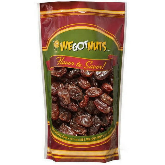Dark California Dried Raisins By We Got Nuts-5 lbs (80oz)- Premium Kosher Dried Raisins- Grown In The USA- Natural, Pure, Unsalted, No Sugar Added- Gourmet Savory Flavor- Air-Tight Resealable Bag