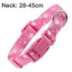 thumbnail image 2 of Conjunto de 2 piezas de collar para perros y gatos y divertido conjunto de correa. Collar de rayas ajustable para perros como regalo para mascotas., 2 of 5