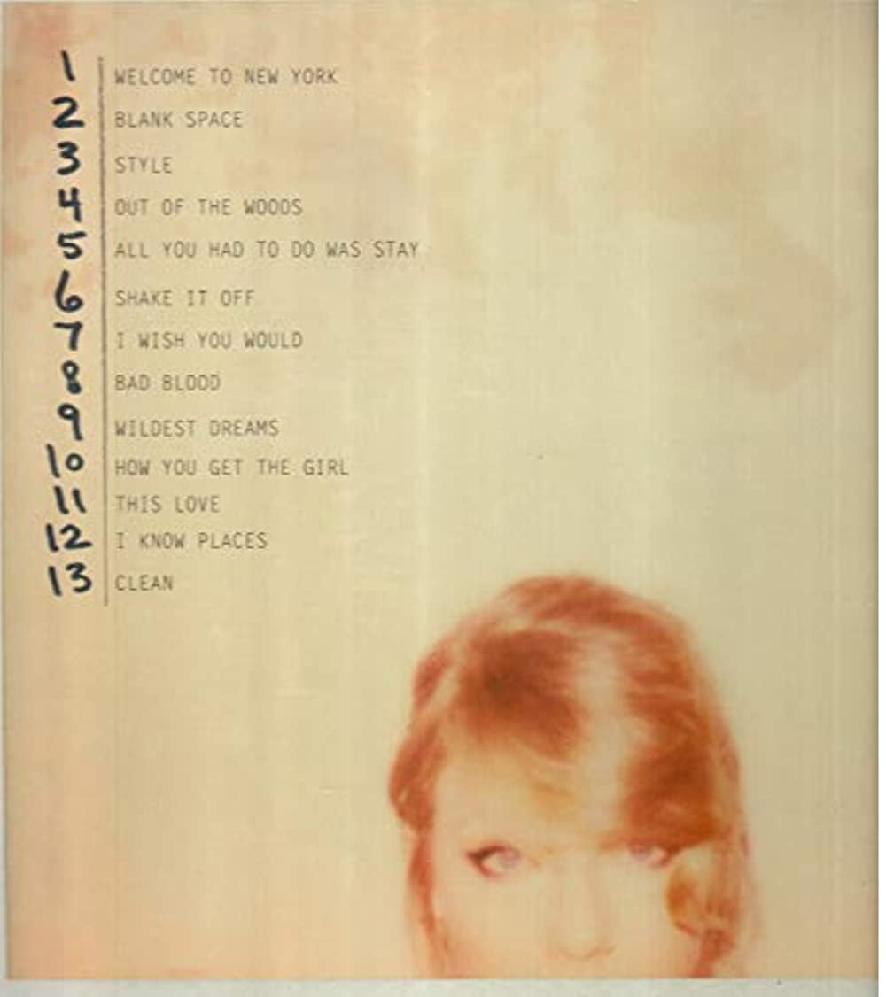 Taylor Swift: 1989 (Taylor's Version) Vinyl LP (Aquamarine