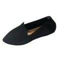 thumbnail image 2 of Tawop Shoes Women Womens Dress Shoes Work Shoes Flats Casual Comfort Pointy Toe Black 6.5, 2 of 5